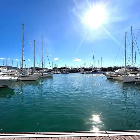 Le Coin Bleu - Vue Et Port A 2 Pas De La Aux Marines De Pour 2 Personnes Cogolin